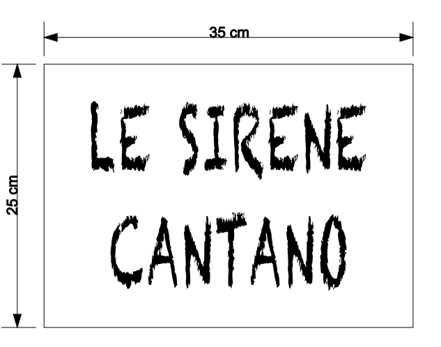 Custom Order for Arianna - LE SIRENE CANTANO